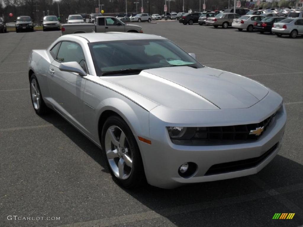 Silver Ice Metallic 2011 Chevrolet Camaro LT Coupe Exterior Photo #46656503