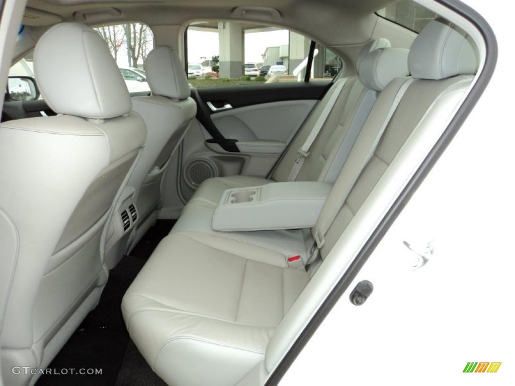 Taupe Interior 2011 Acura TSX Sedan Photo #46656560
