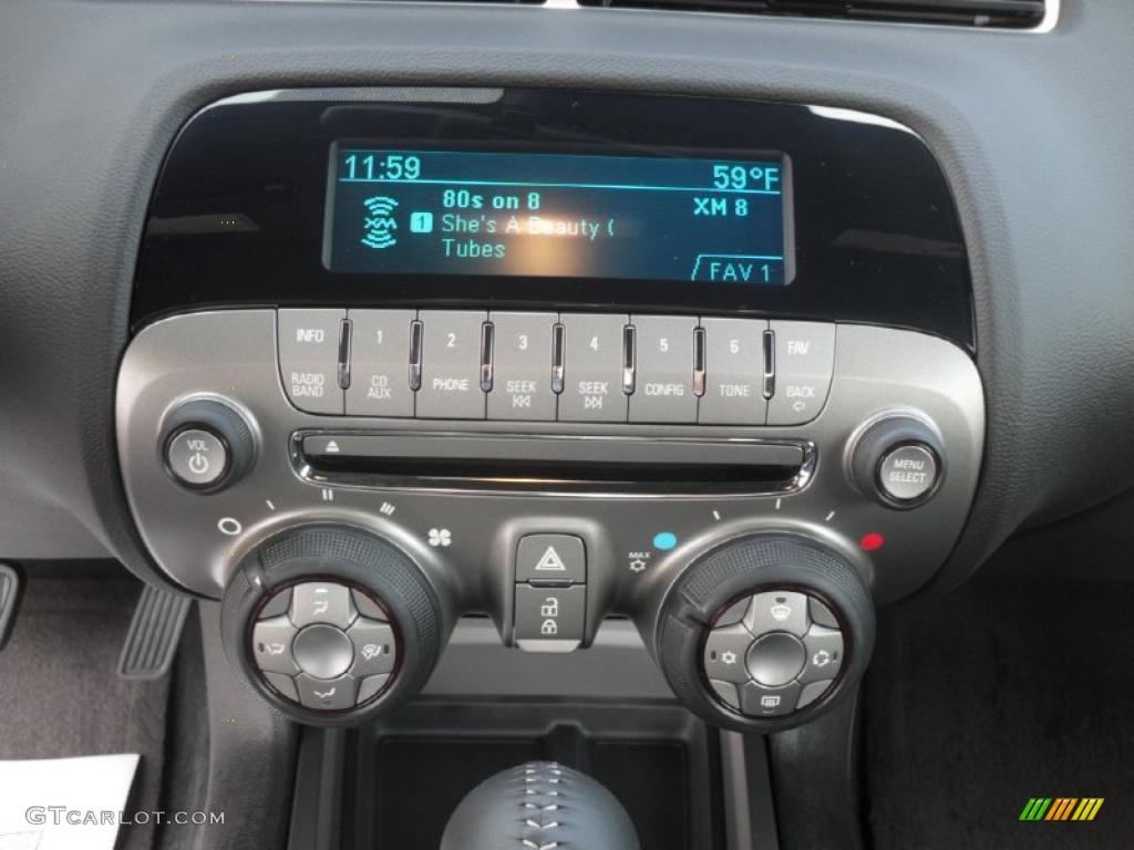 2011 Chevrolet Camaro LT Coupe Controls Photo #46656578