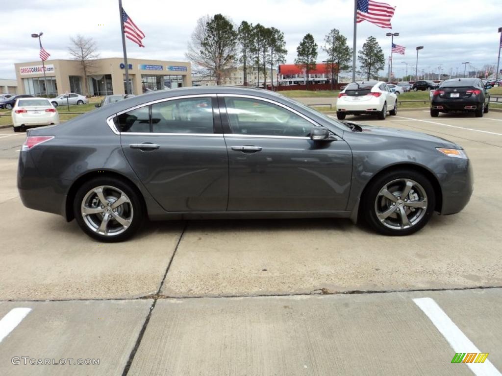 Grigio Gray Metallic 2011 Acura TL 3.5 Technology Exterior Photo #46656644