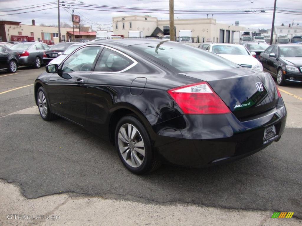 Crystal Black Pearl 2010 Honda Accord LX-S Coupe Exterior Photo #46656686