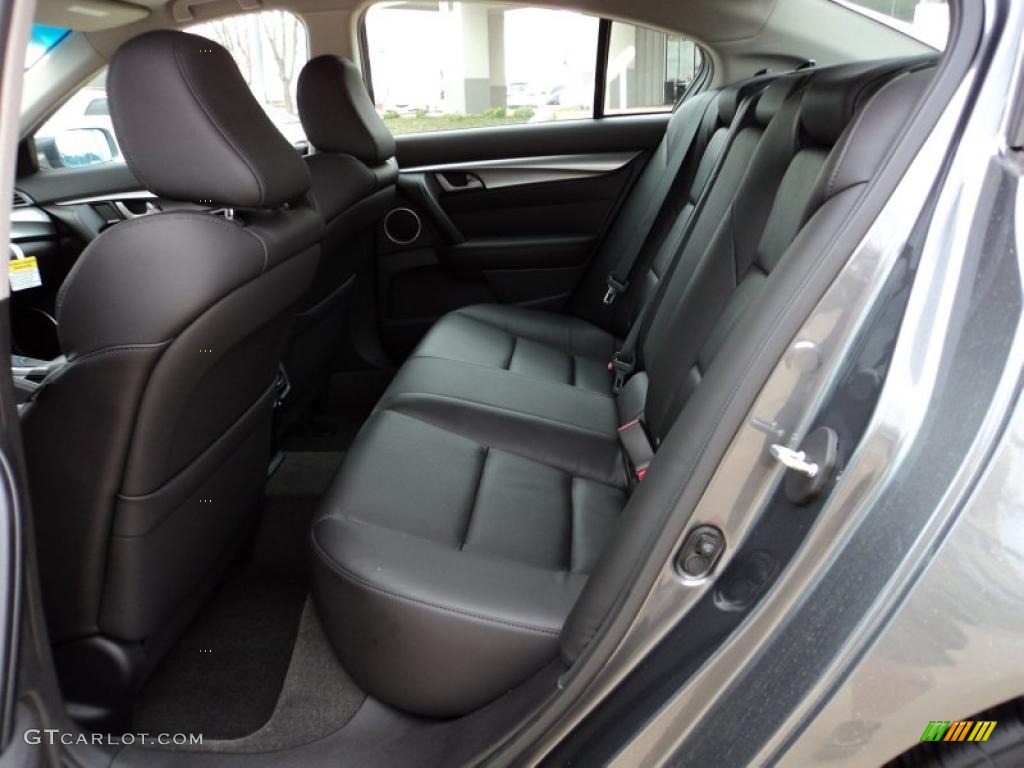 Ebony Black Interior 2011 Acura TL 3.5 Technology Photo #46656701