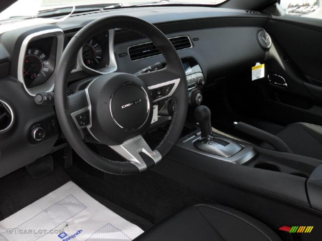 2011 Chevrolet Camaro LT Coupe Black Dashboard Photo #46656737