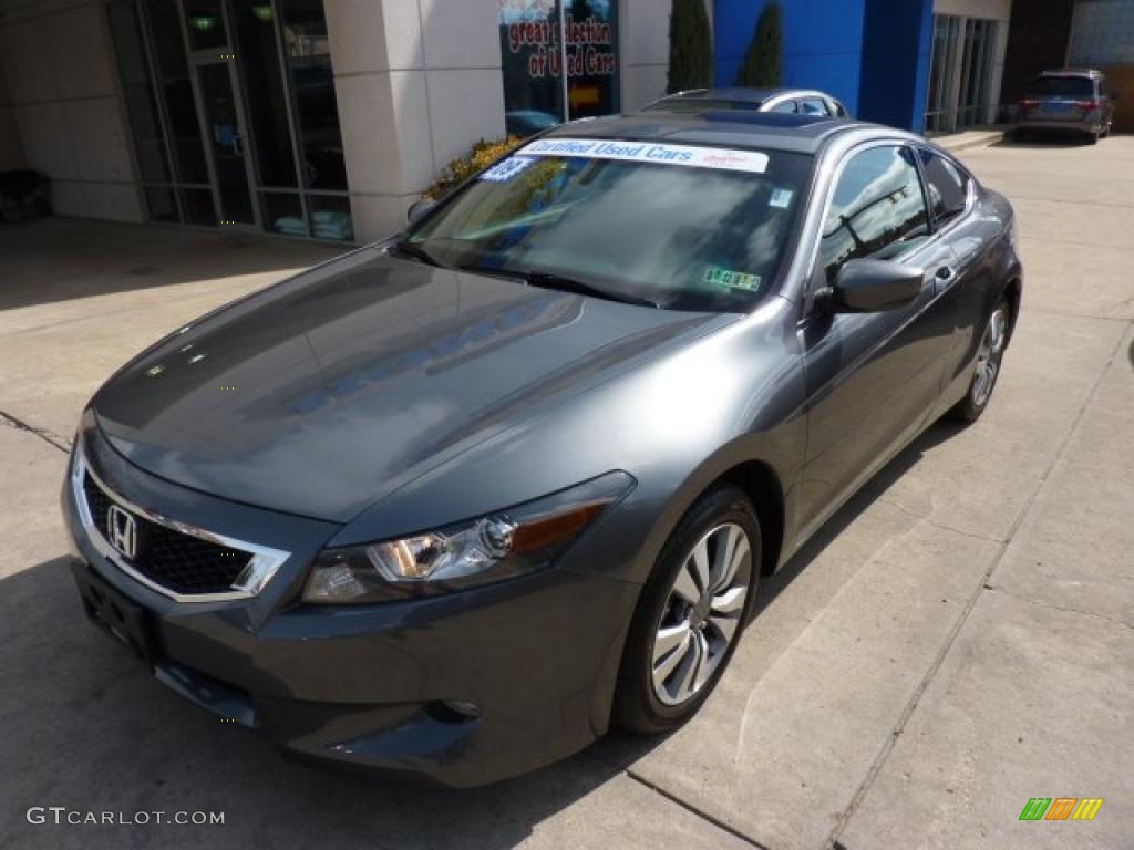 Polished Metal Metallic 2009 Honda Accord EX Coupe Exterior Photo #46656785