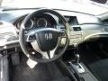 Black 2009 Honda Accord EX Coupe Dashboard