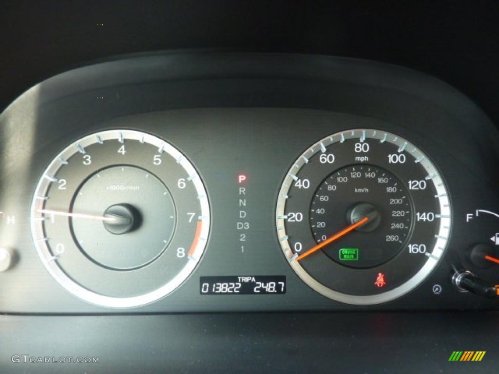 2009 Honda Accord EX Coupe Gauges Photo #46656899