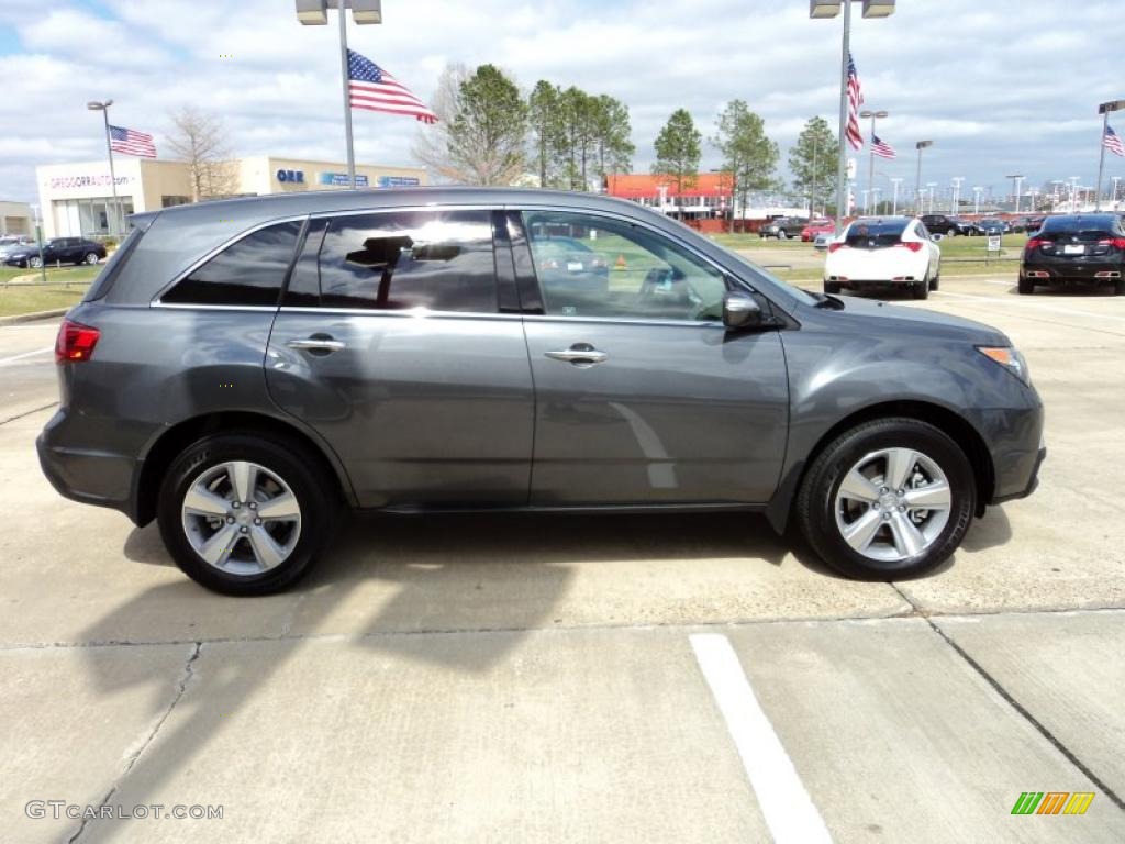 Grigio Metallic 2011 Acura MDX Standard MDX Model Exterior Photo #46657043