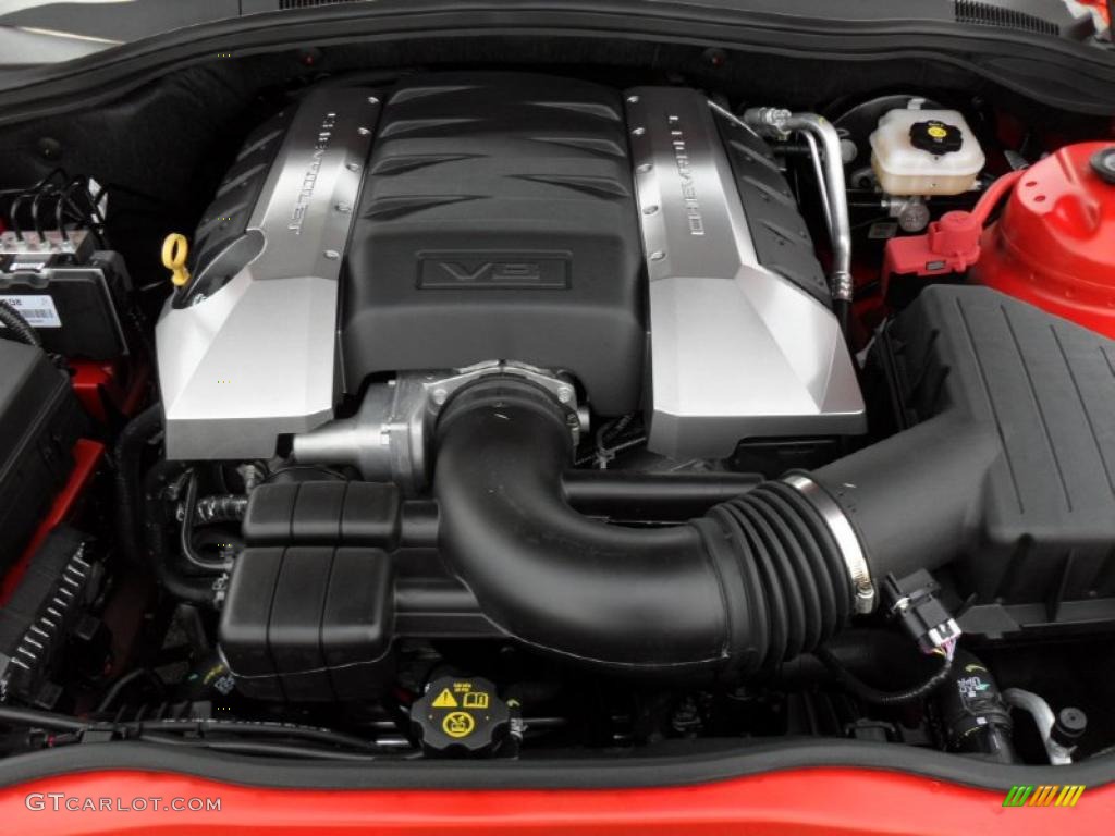 2011 Chevrolet Camaro SS Coupe 6.2 Liter OHV 16-Valve V8 Engine Photo #46657079