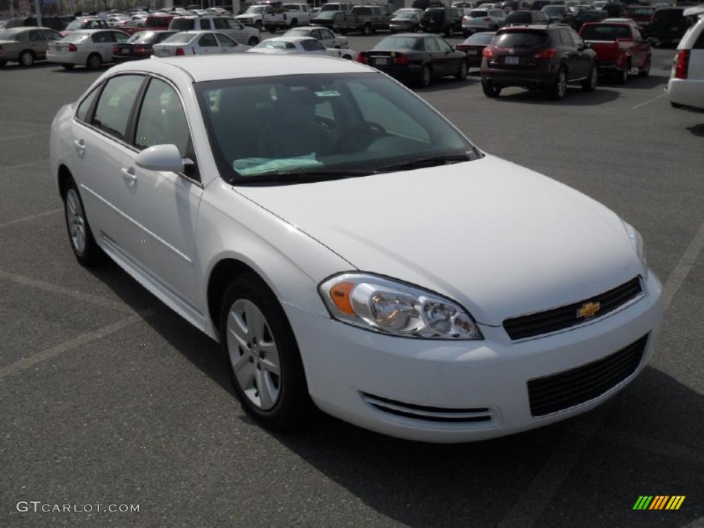 2011 Impala LS - Summit White / Neutral photo #5