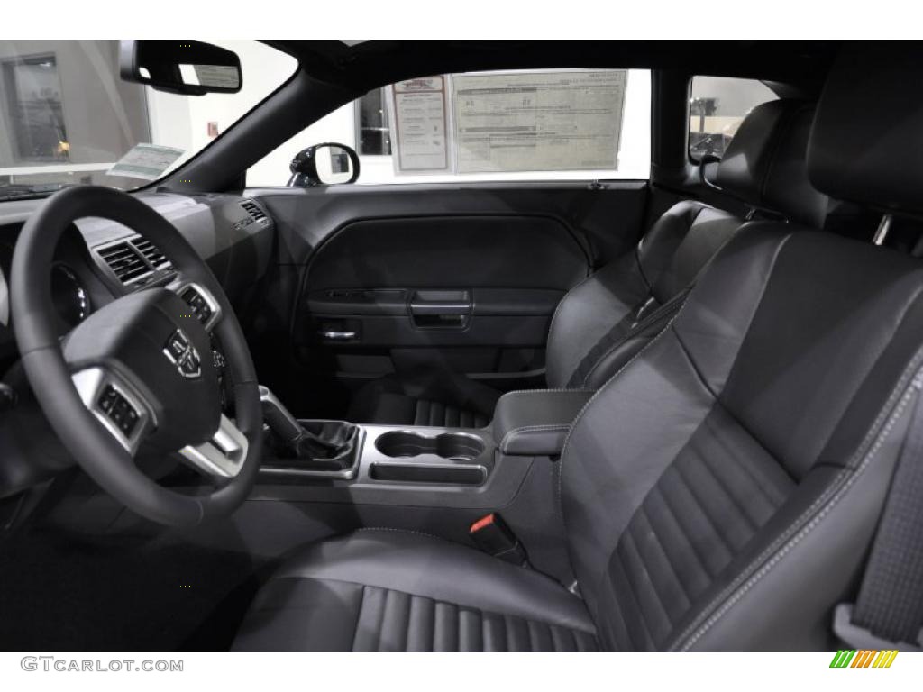 Dark Slate Gray Interior 2011 Dodge Challenger R/T Classic Photo #46657727
