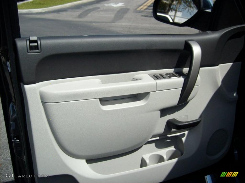 2011 Silverado 1500 LT Extended Cab 4x4 - Taupe Gray Metallic / Light Titanium/Ebony photo #5