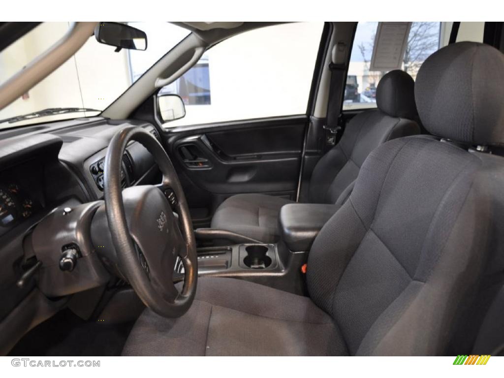 Dark Slate Gray Interior 2004 Jeep Grand Cherokee Laredo Photo #46658525
