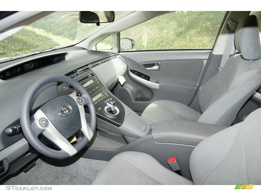 Dark Gray Interior 2011 Toyota Prius Hybrid II Photo #46659164
