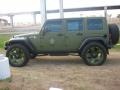 Jeep Green Metallic 2007 Jeep Wrangler Unlimited Rubicon 4x4 Exterior