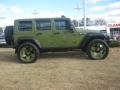 Jeep Green Metallic 2007 Jeep Wrangler Unlimited Rubicon 4x4 Exterior