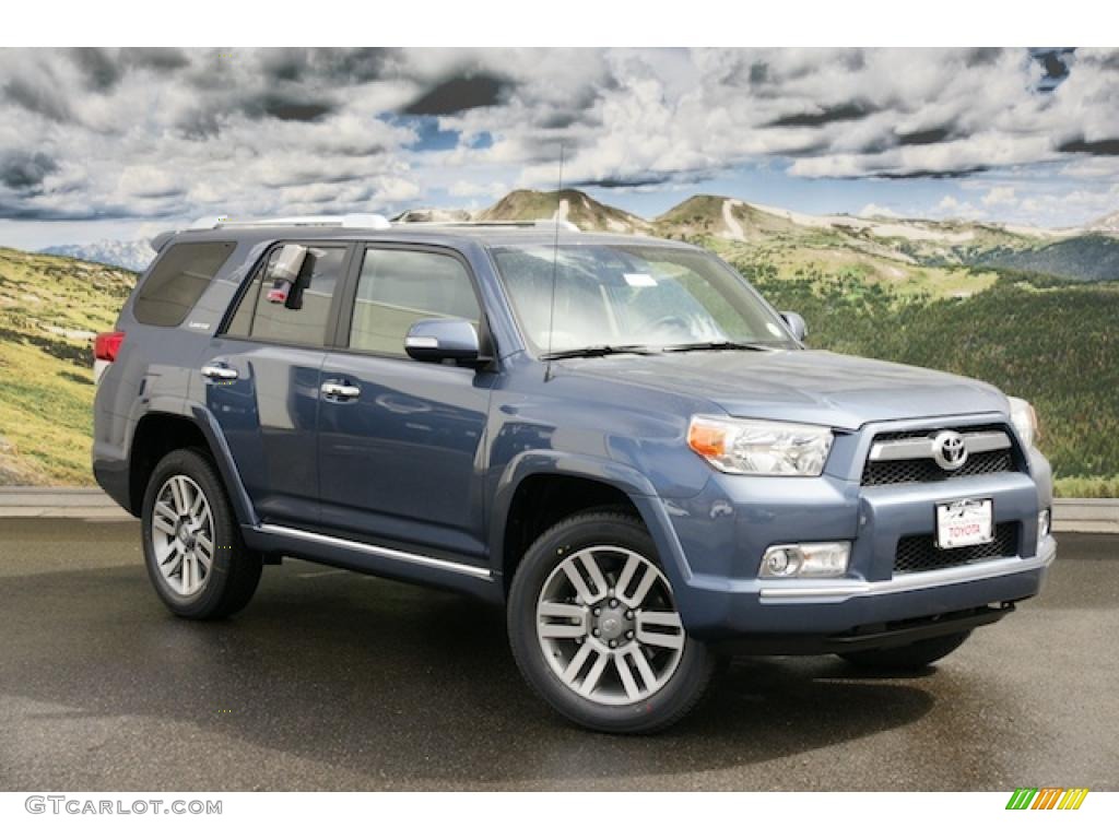 2011 4Runner Limited 4x4 - Shoreline Blue Pearl / Sand Beige Leather photo #1