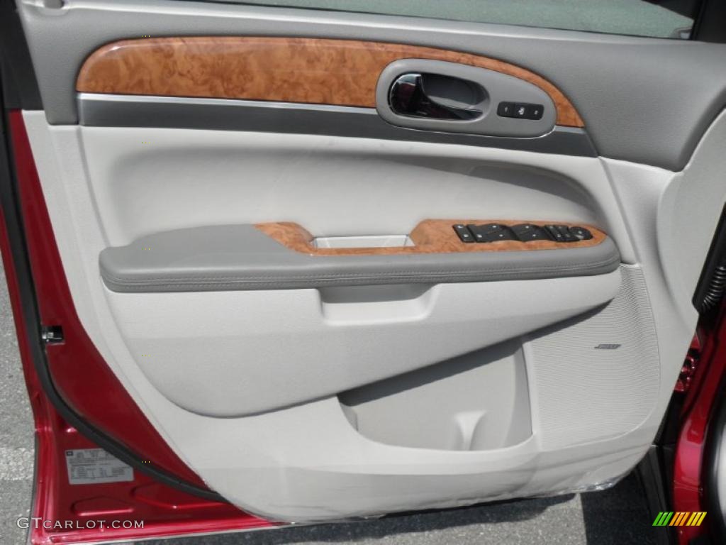 2011 Buick Enclave CXL AWD Titanium/Dark Titanium Door Panel Photo #46659479