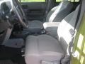 Dark Slate Gray/Medium Slate Gray 2007 Jeep Wrangler Unlimited Rubicon 4x4 Interior Color