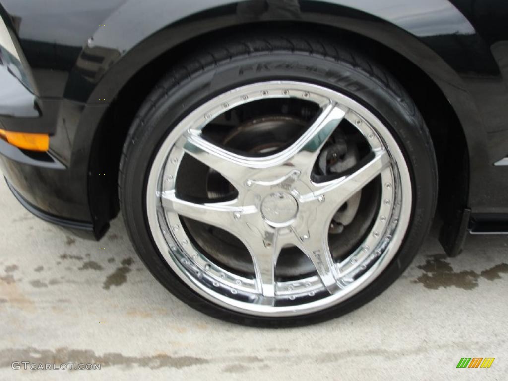 2005 Ford Mustang GT Premium Coupe Custom Wheels Photo #46659530