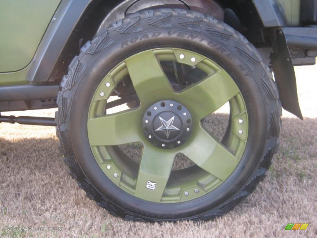 2007 Jeep Wrangler Unlimited Rubicon 4x4 Custom Wheels Photos