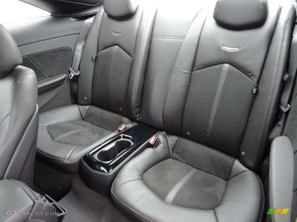 Ebony Interior 2011 Cadillac CTS -V Coupe Photo #46659620