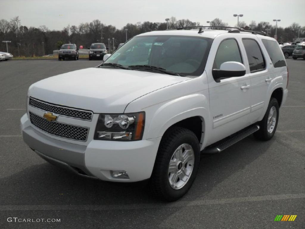 Summit White 2011 Chevrolet Tahoe Z71 4x4 Exterior Photo #46659770