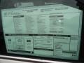 2011 Cadillac CTS 4 3.0 AWD Sedan Window Sticker