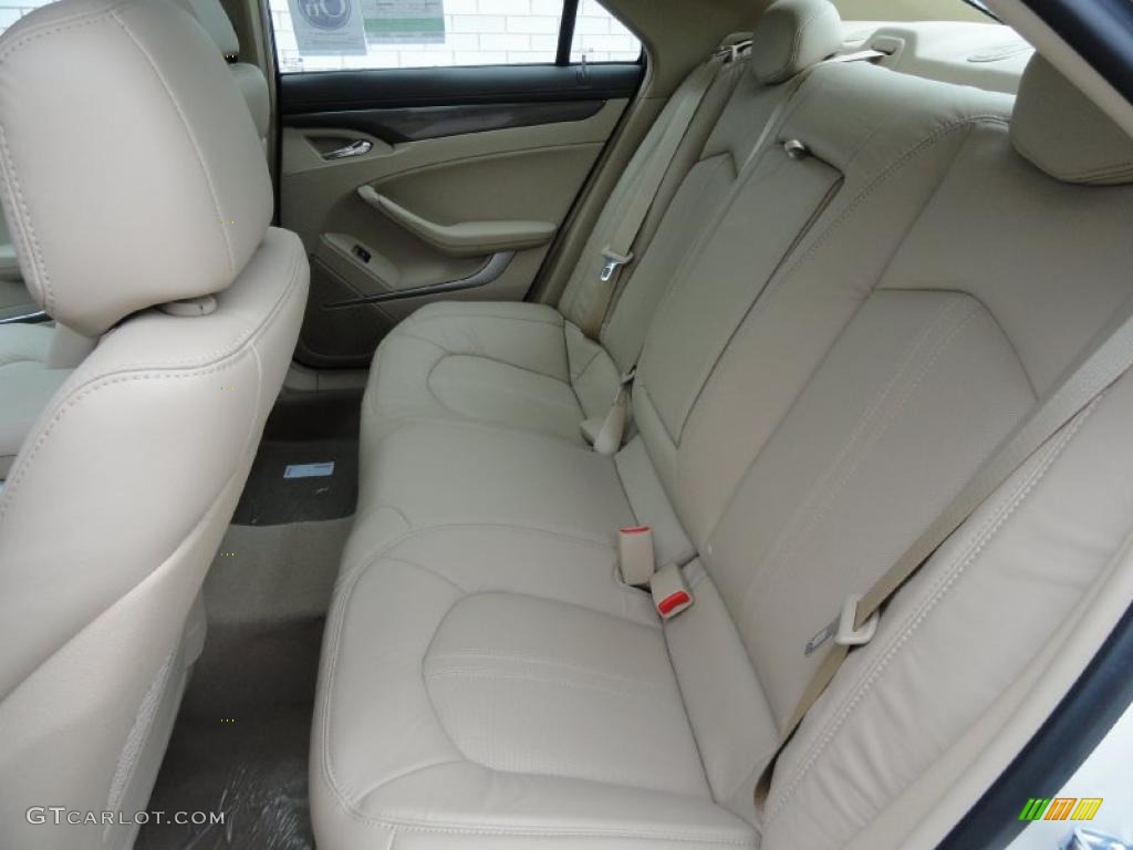Cashmere/Cocoa Interior 2011 Cadillac CTS 4 3.0 AWD Sedan Photo #46659938