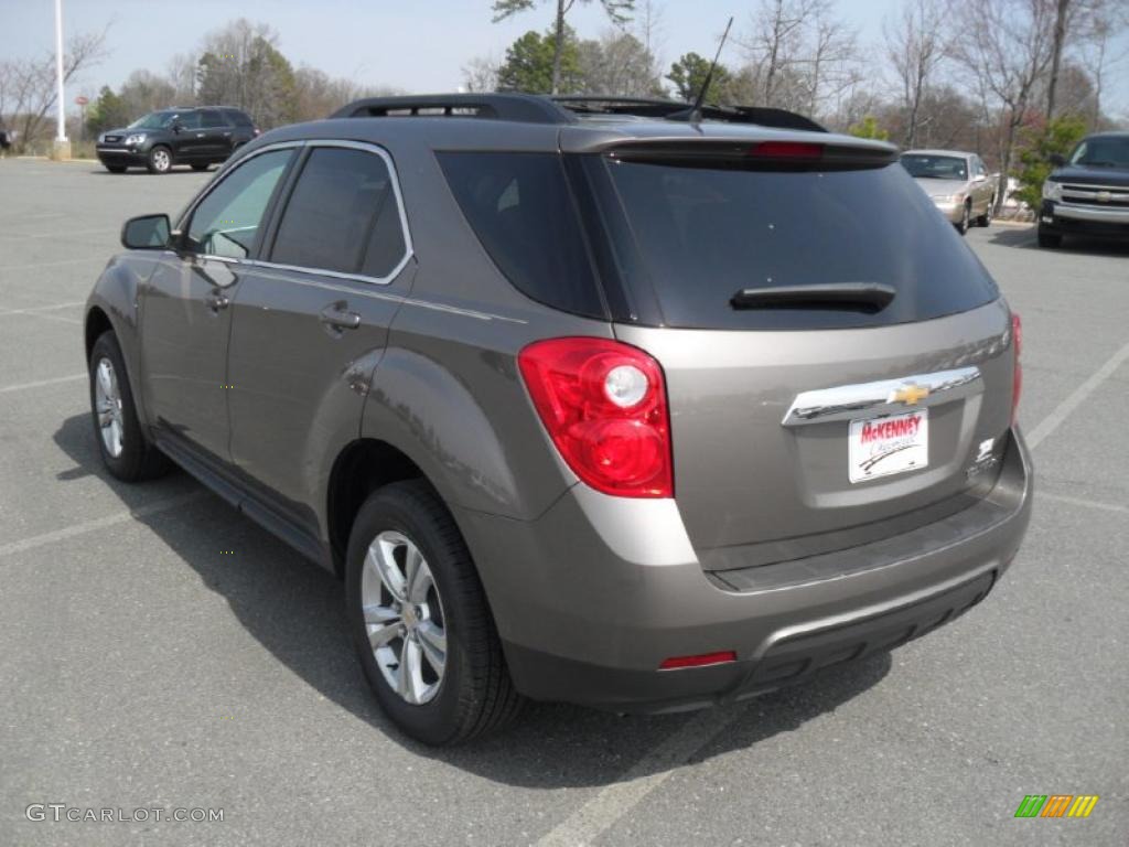 Mocha Steel Metallic 2011 Chevrolet Equinox LT Exterior Photo #46660184
