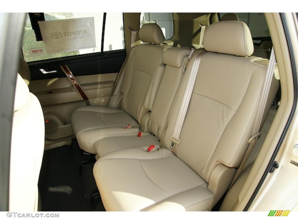Sand Beige Interior 2011 Toyota Highlander Limited 4WD Photo #46660352
