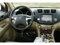 Sand Beige Dashboard Photo for 2011 Toyota Highlander #46660394