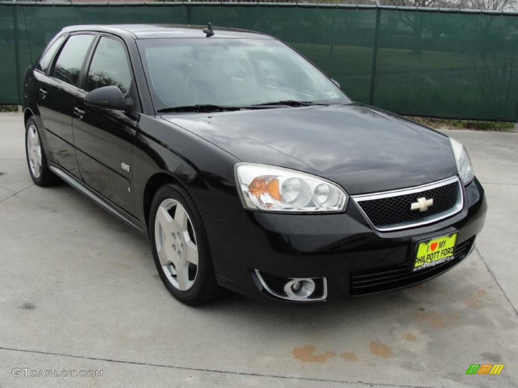 2006 Malibu Maxx SS Wagon - Black / Ebony Black photo #1