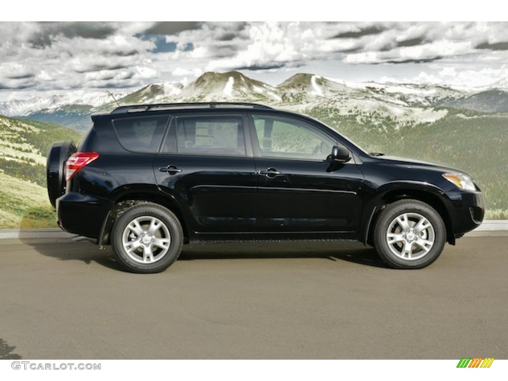 Black 2011 Toyota RAV4 V6 4WD Exterior Photo #46660847