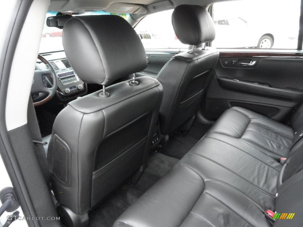 Ebony Interior 2009 Cadillac DTS Standard DTS Model Photo #46660886