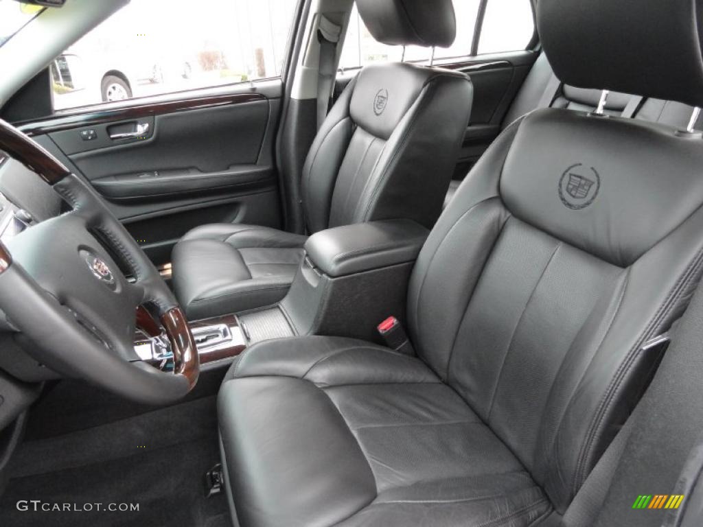 Ebony Interior 2009 Cadillac DTS Standard DTS Model Photo #46660916