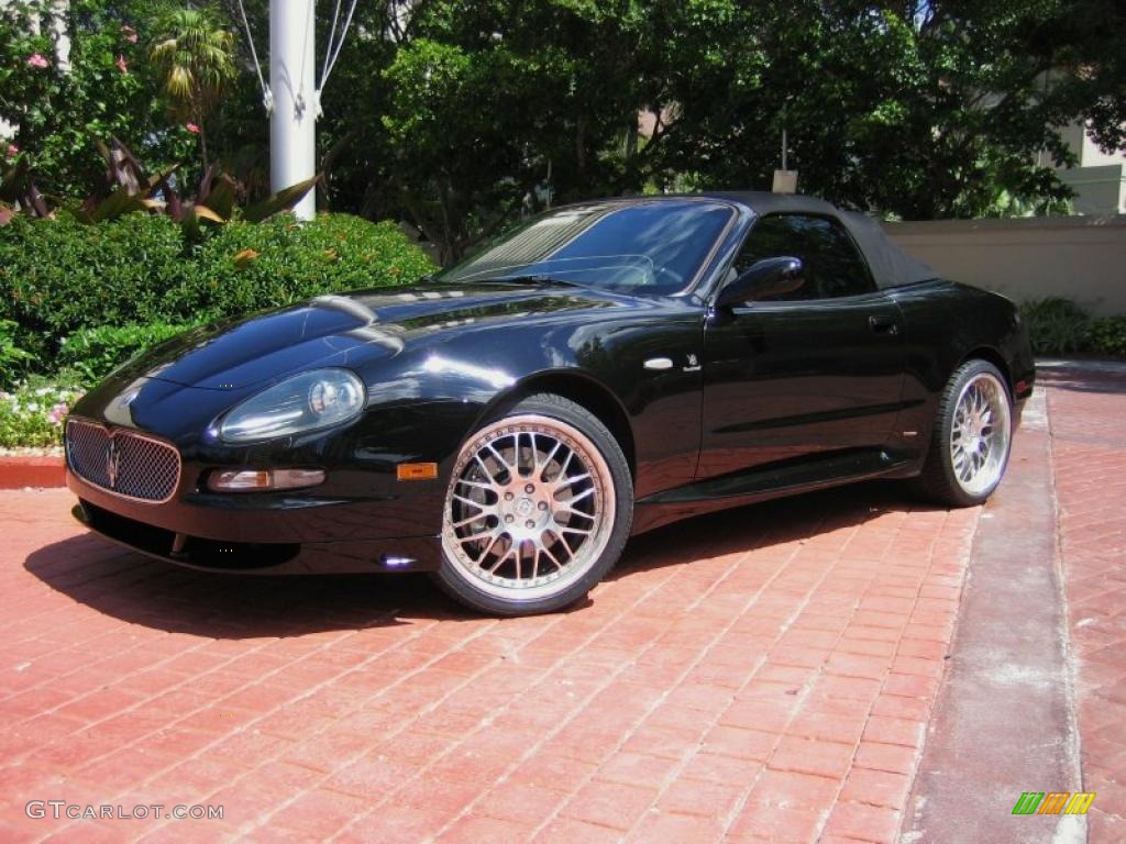 Nero Carbonio (Metallic Black) 2006 Maserati GranSport Spyder Exterior Photo #46661150