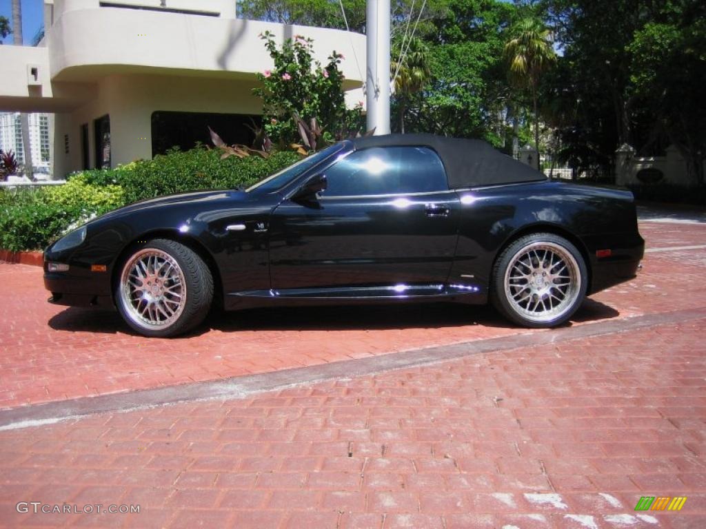 Nero Carbonio (Metallic Black) 2006 Maserati GranSport Spyder Exterior Photo #46661198