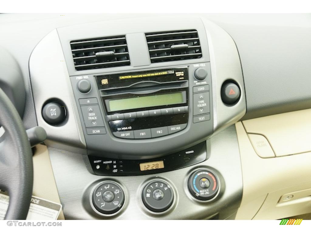 2011 RAV4 V6 4WD - Black Forest Metallic / Sand Beige photo #9