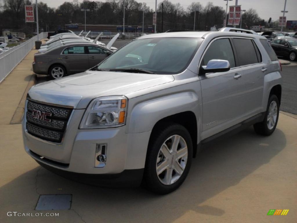 2011 Terrain SLT - Quicksilver Metallic / Jet Black photo #1