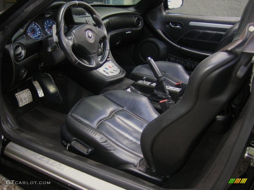 Nero (Black) Interior 2006 Maserati GranSport Spyder Photo #46661312