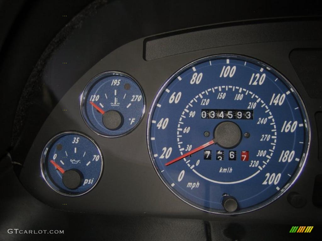 2006 Maserati GranSport Spyder Gauges Photo #46661447