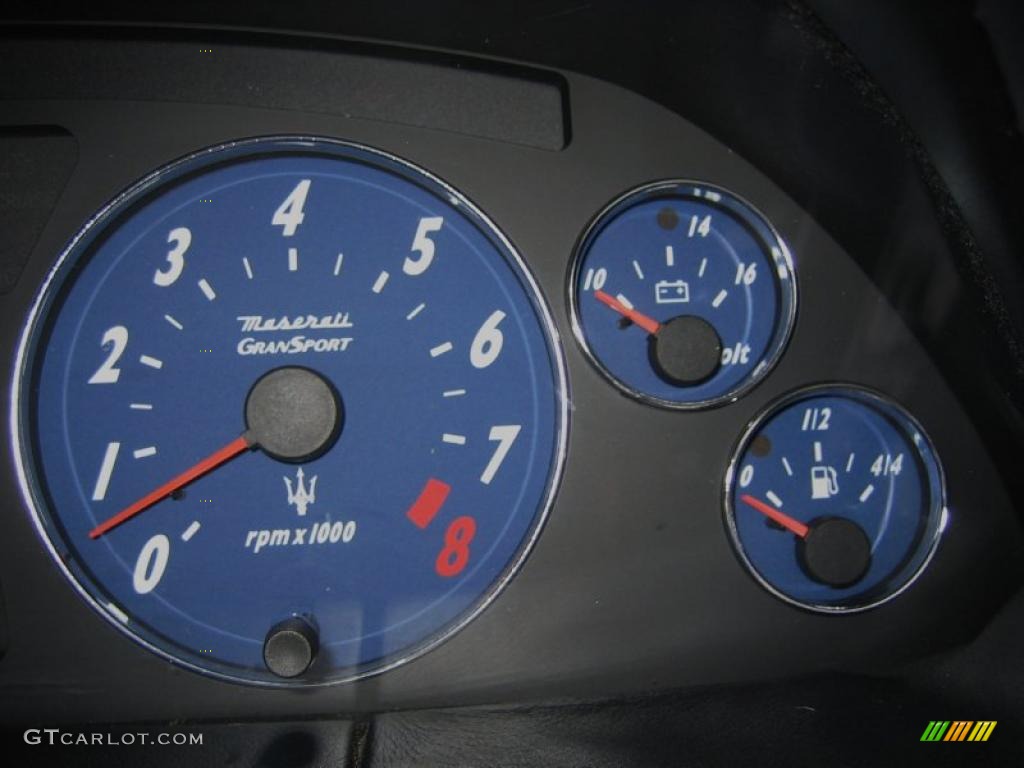 2006 Maserati GranSport Spyder Gauges Photo #46661462
