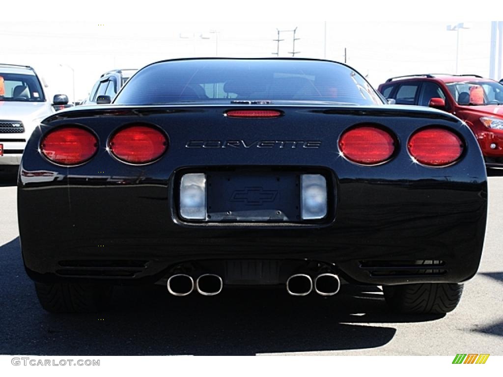 Black 2002 Chevrolet Corvette Coupe Exterior Photo #46661960