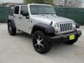 Bright Silver Metallic 2007 Jeep Wrangler Unlimited X 4x4 Exterior