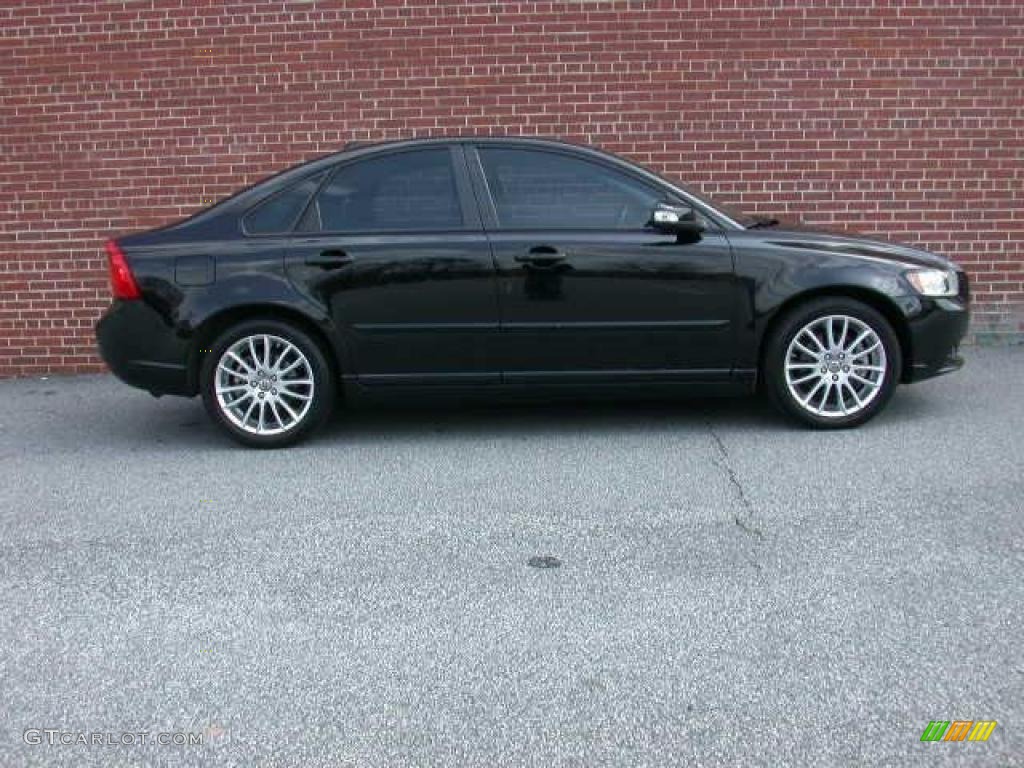 Black 2009 Volvo S40 2.4i Exterior Photo #46662606