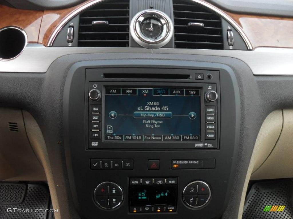 2011 Enclave CXL AWD - Cocoa Metallic / Cashmere/Cocoa photo #10