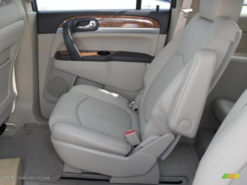 2011 Enclave CXL AWD - Cocoa Metallic / Cashmere/Cocoa photo #15