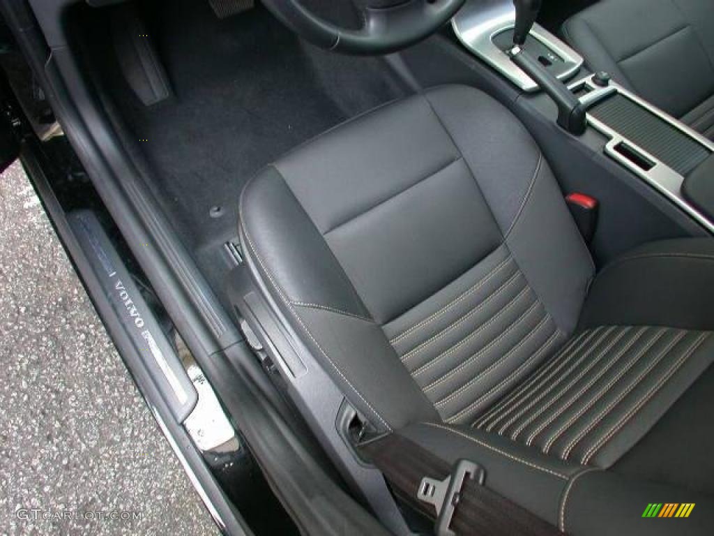Off Black Interior 2009 Volvo S40 2.4i Photo #46662701