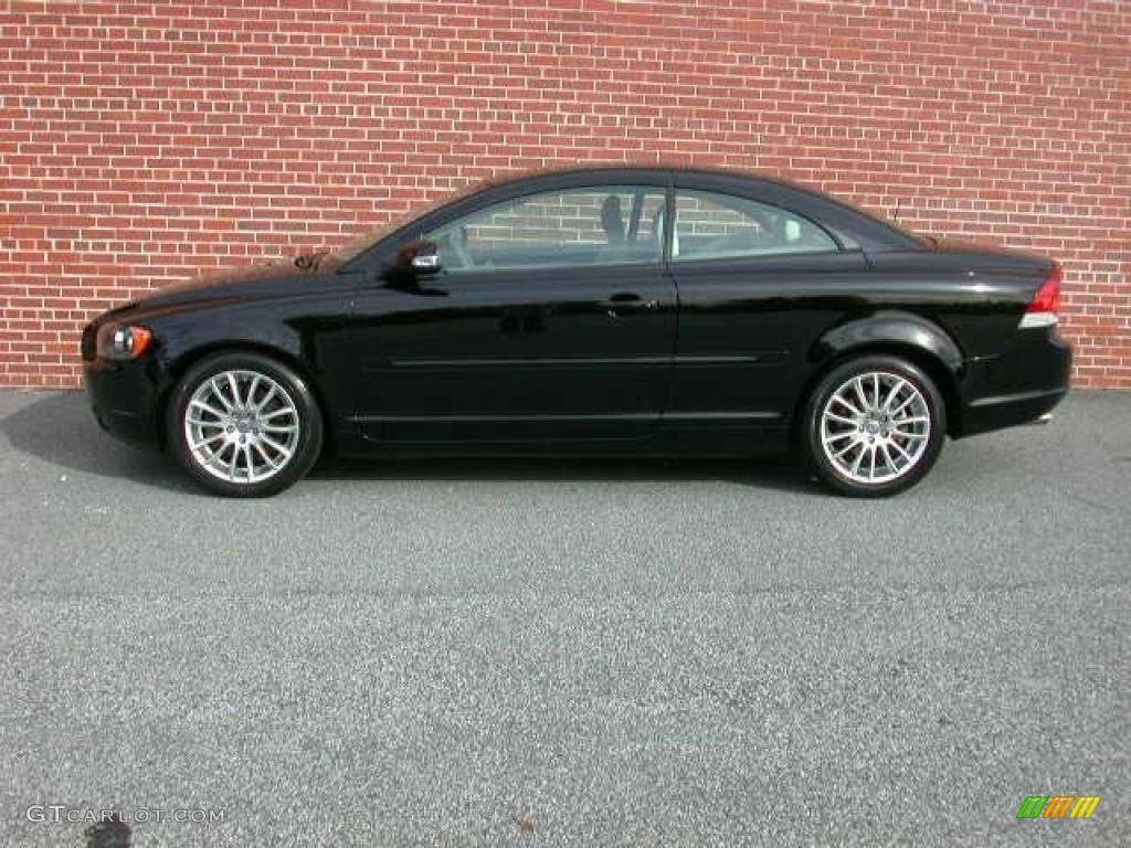 Solid Black 2008 Volvo C70 T5 Exterior Photo #46662983