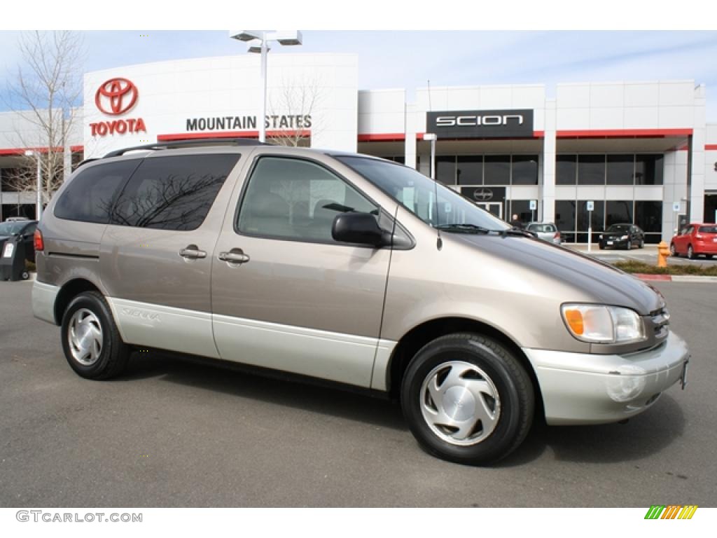 1999 Sienna XLE - Sable Pearl / Oak Beige photo #1